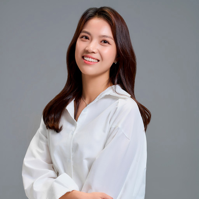 Woman smiling
